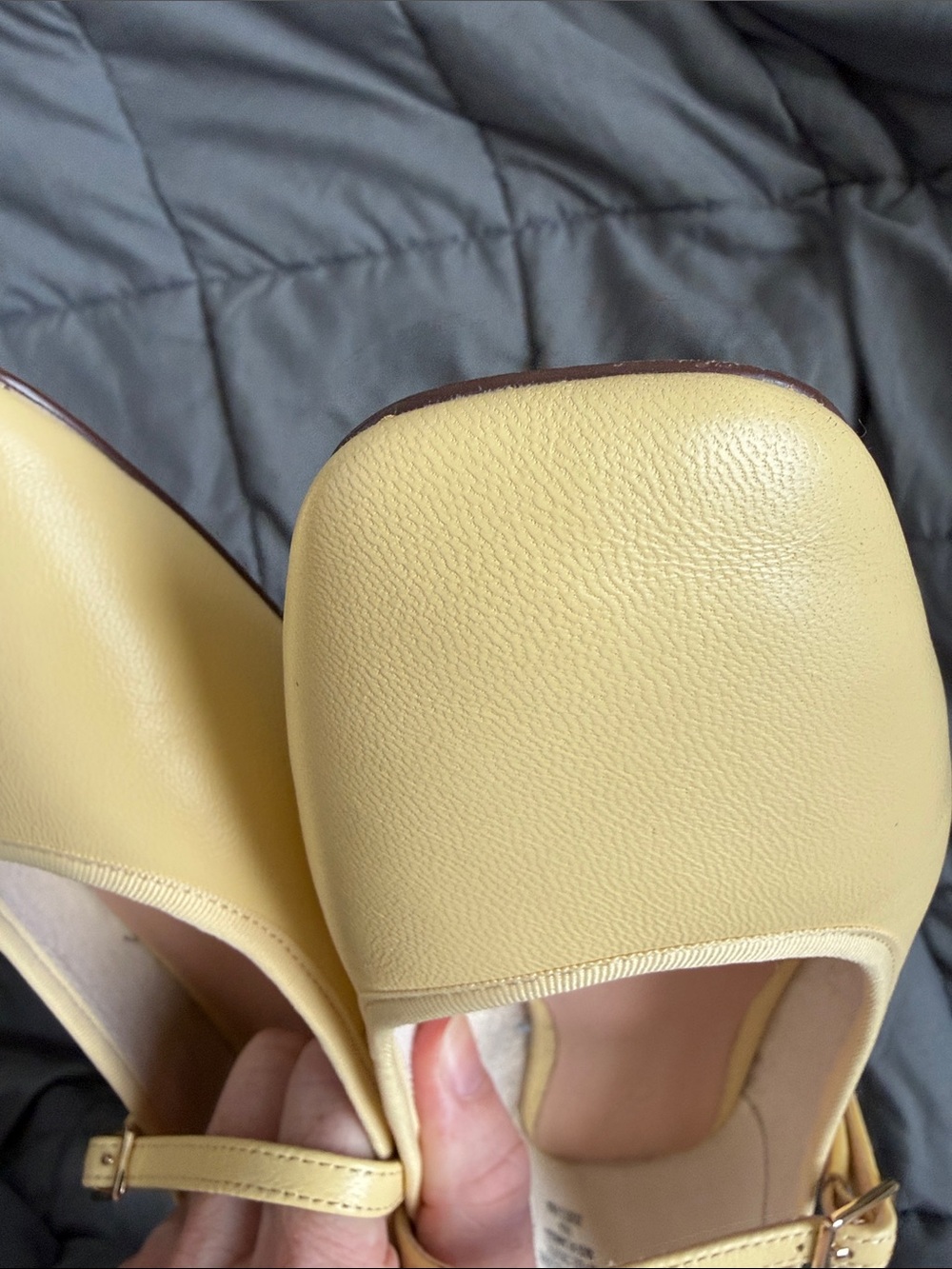 Jcrew butter yellow ballet Mary Jane flats - Picture 5 of 5